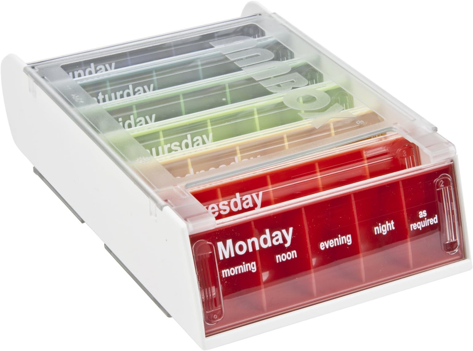 Rainbow Anabox 7 Day Pill Organiser Pack of 5