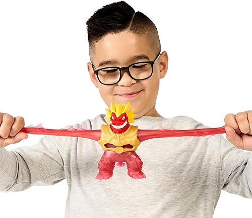 Miniatura 5 de Heroes of Goo Jit Zu Paquete de héroes de Deep Goo Sea Blazagon. Juguete súper elástico lleno de goo. con función de ataque de agua a chorro.