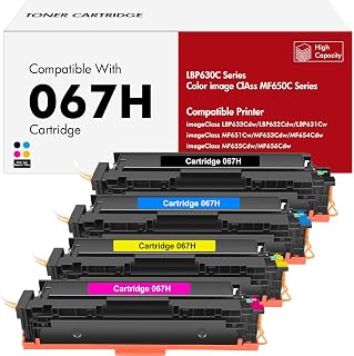 067H 067 Toner Cartridge Set for Canon MF654Cdw MF656Cdw MF650C LBP632Cdw