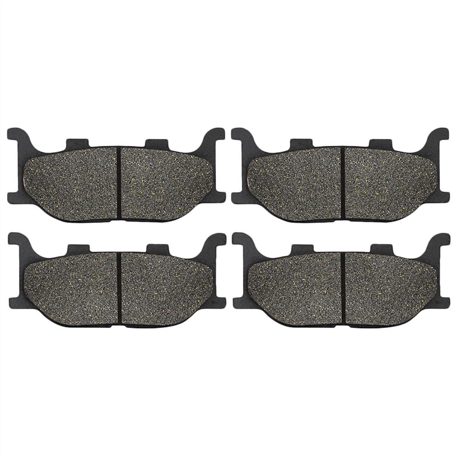 Pastillas de freno de motocicleta Pastillas de freno delanteras y traseras para Yamaha Virago para Vstar Dragstar Classic para Custom Midnight Silverado(2 pairs Front)