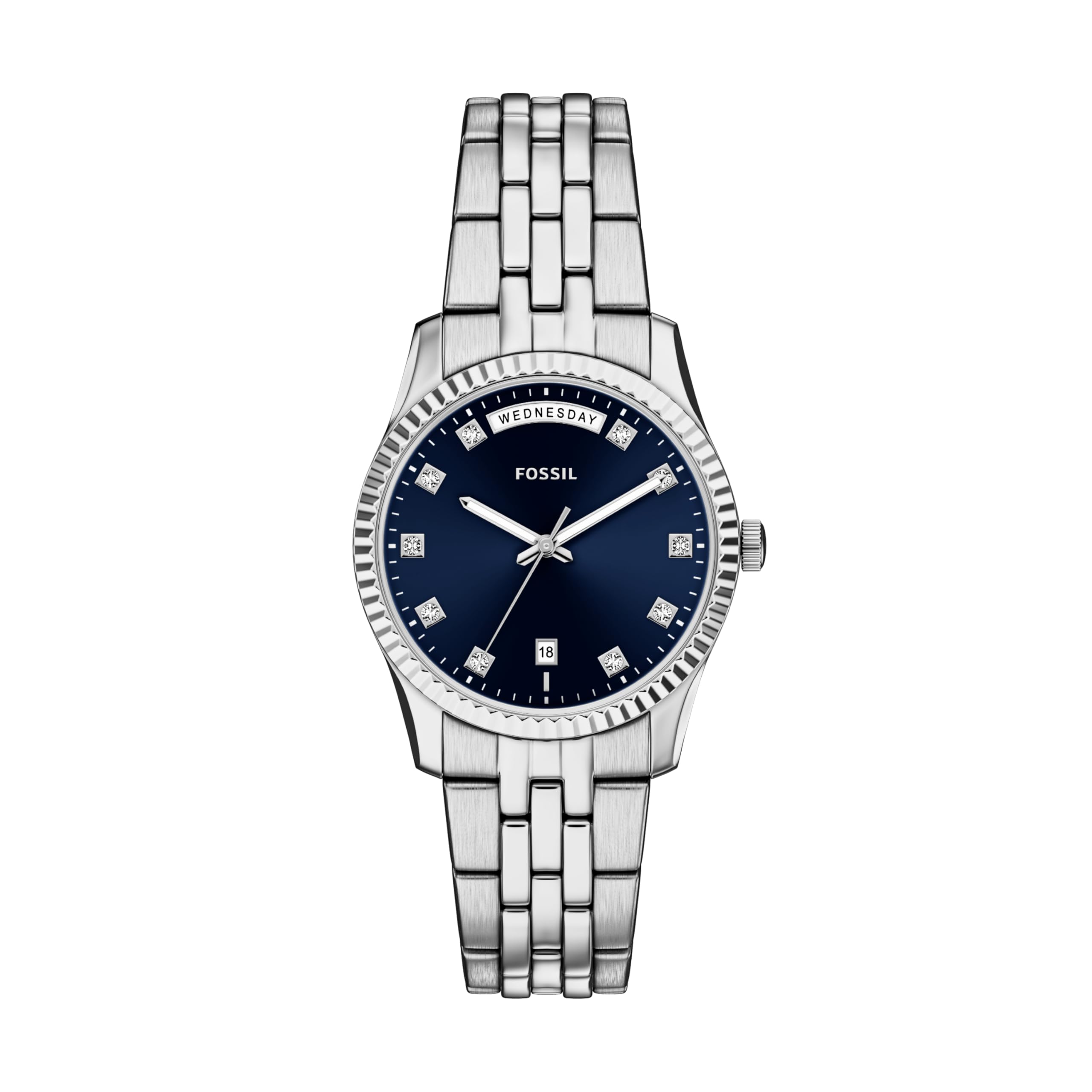 Scarlette Silver Quartz Stainless Steel Watch ES5457-image-17