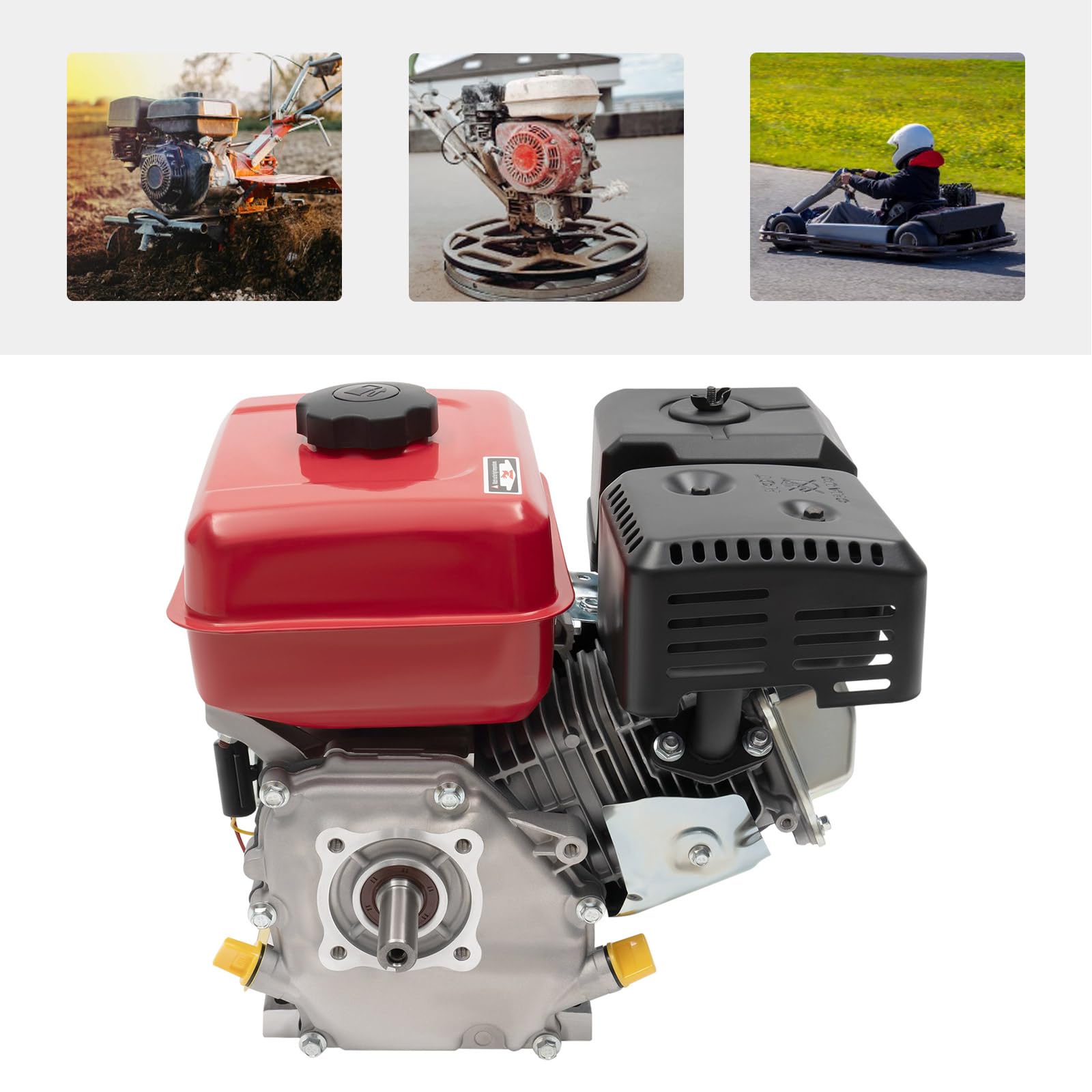 GX210 Motor de 4 Tiempos 7,5 CV - Gasolina Para Kart, Generador Portátil a Gas, Hidrolimpiadoras de Alta Presión y Más