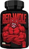 ONL Red Wolf Testosterone Booster for Men - Ultimate Men's Supplement for High Potency Endurance, Energy & Strength - Testosterone Supplement for Men - w/Tongkat Ali Male Enhancement - 30 Ct