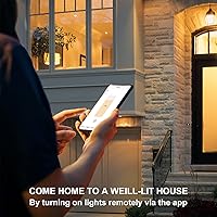 Vista 7 de Sengled Zigbee - Bombillas inteligentes Edison, requiere concentrador inteligente, funciona con SmartThings y Echo con hub integrado, control de voz