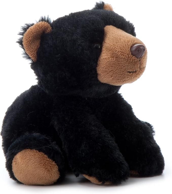 Peluche Oso Negro The Petting Zoo 9 Pulgadas Para Niños miniatura 5