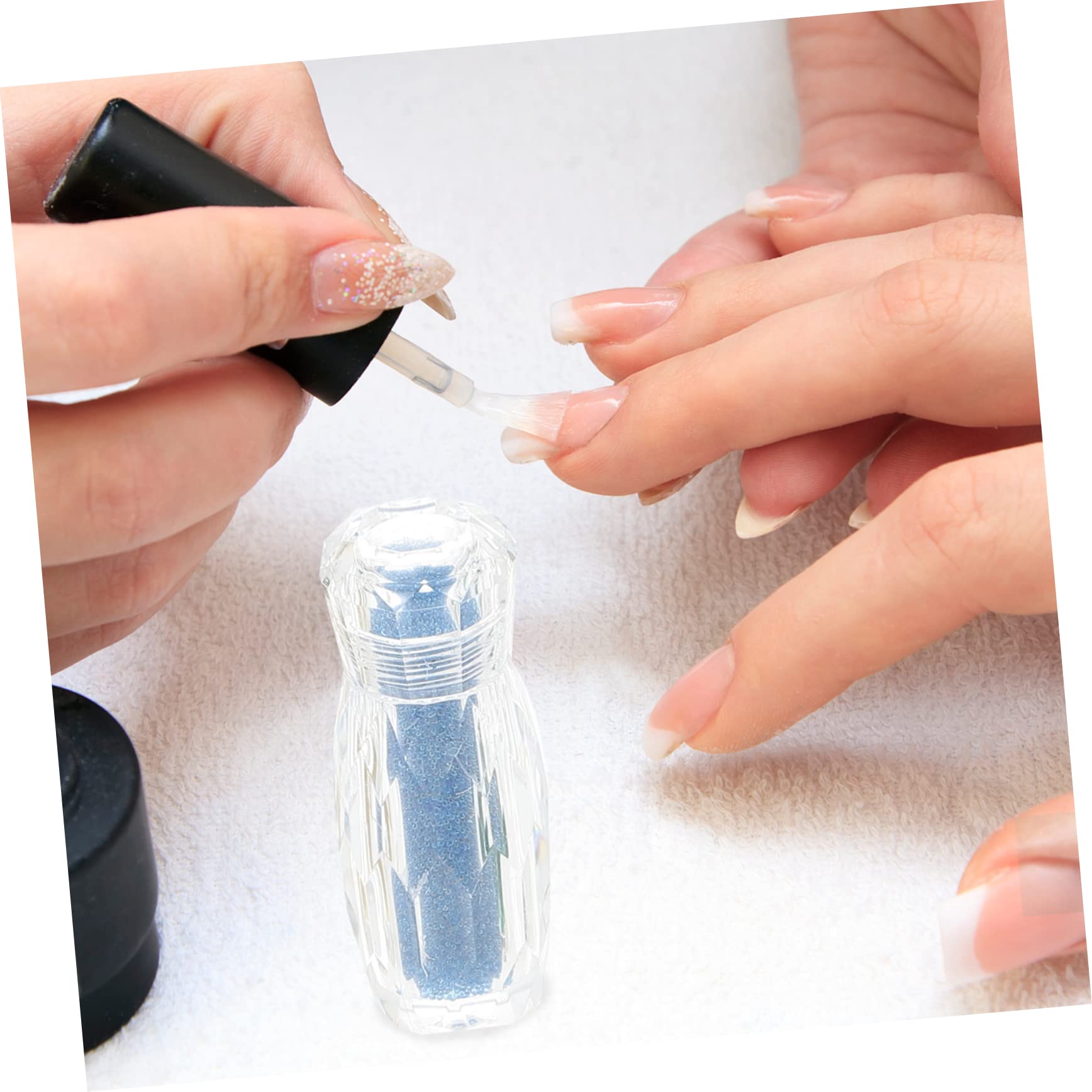Palline di Vetro per Nail Art 10 Bottiglie Decorazioni Unghie | Microperle di Caviar, Accessori per Nail Art, per Uso su Unghia e Craft Making, Effetto Brillante