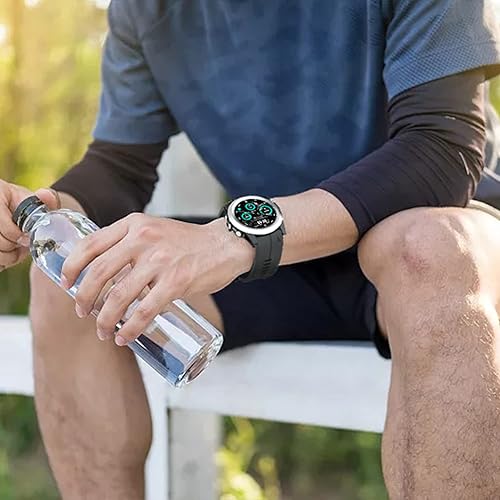 Miniatura 2 de Correa de reloj compatible con Garmin Fenix 5X, correa de repuesto de silicona suave de 0.86 pulgadas para Garmin Fenix 5XFenix 5X PlusFenix 6XFenix