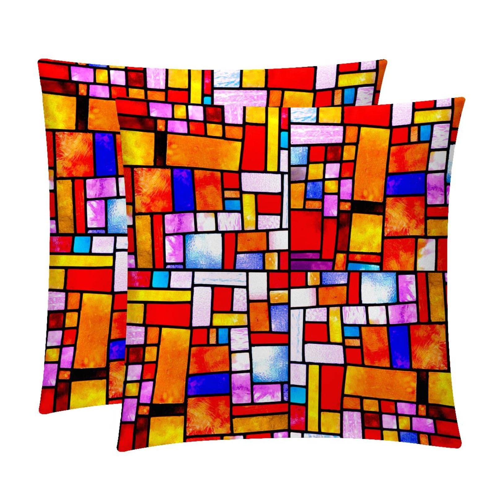 Coussin lombaire pour canapé de salon lot de 2 housses douces