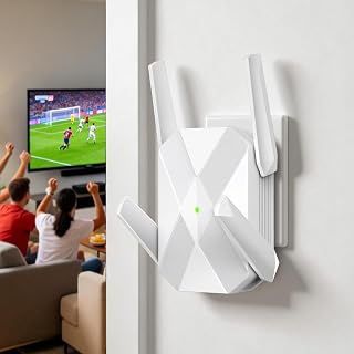 WiFi 6 Extender,WiFi Extender Signal Booster AX3000 for Home,Office,Game