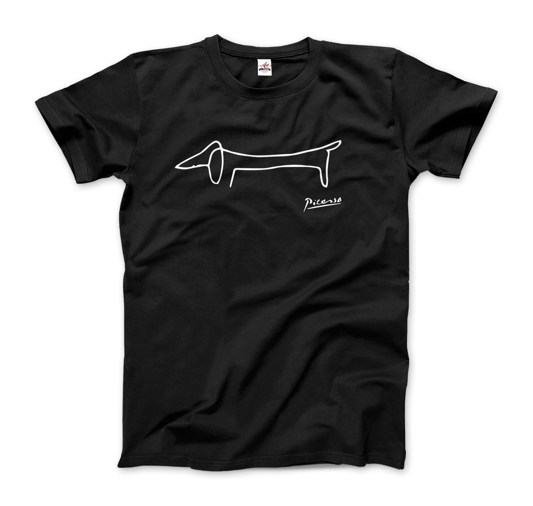 Art-O-RamaDog Lump Dachshund Art T-Shirt (Adults, Kids, Short & Long Sleeve)