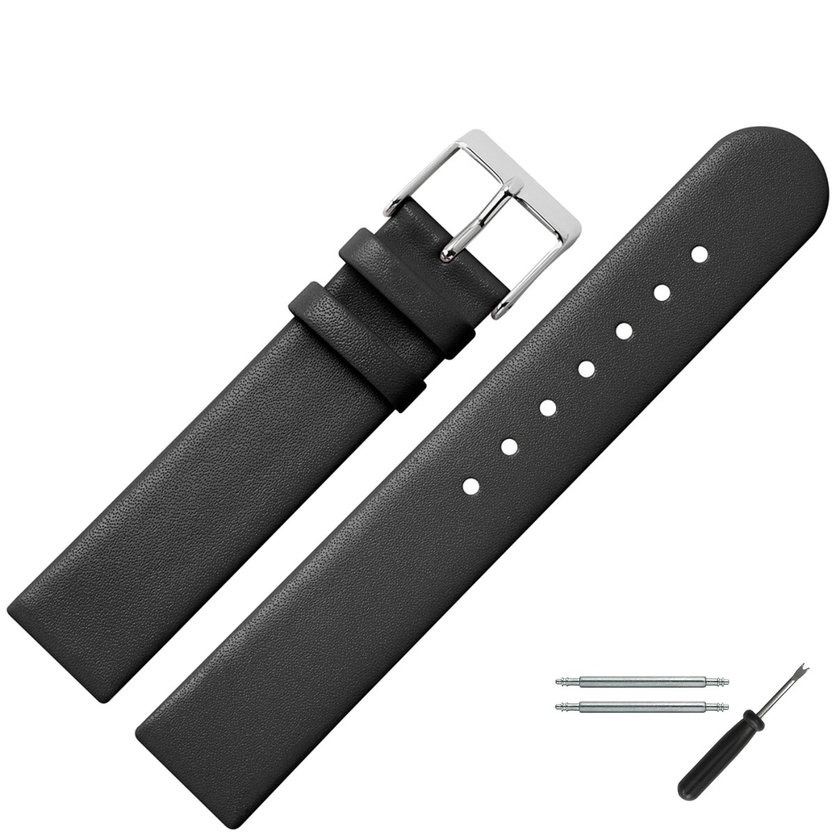 MARBURGER Uhrenarmband 12mm Leder - Werkzeug Montage Set 76112