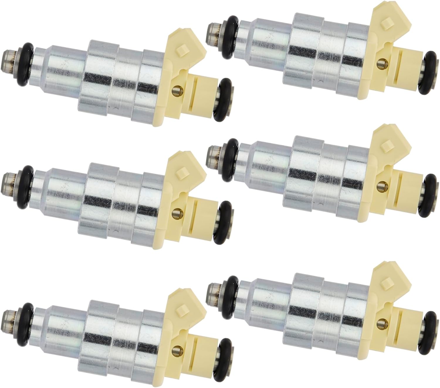 6pcs Fuel Injectors Replacement for 1993 1994 1995 Jeep Grand Cherokee 94-95 Jeep Wrangler Cherokee 4.0L L6 FJ216 53030343