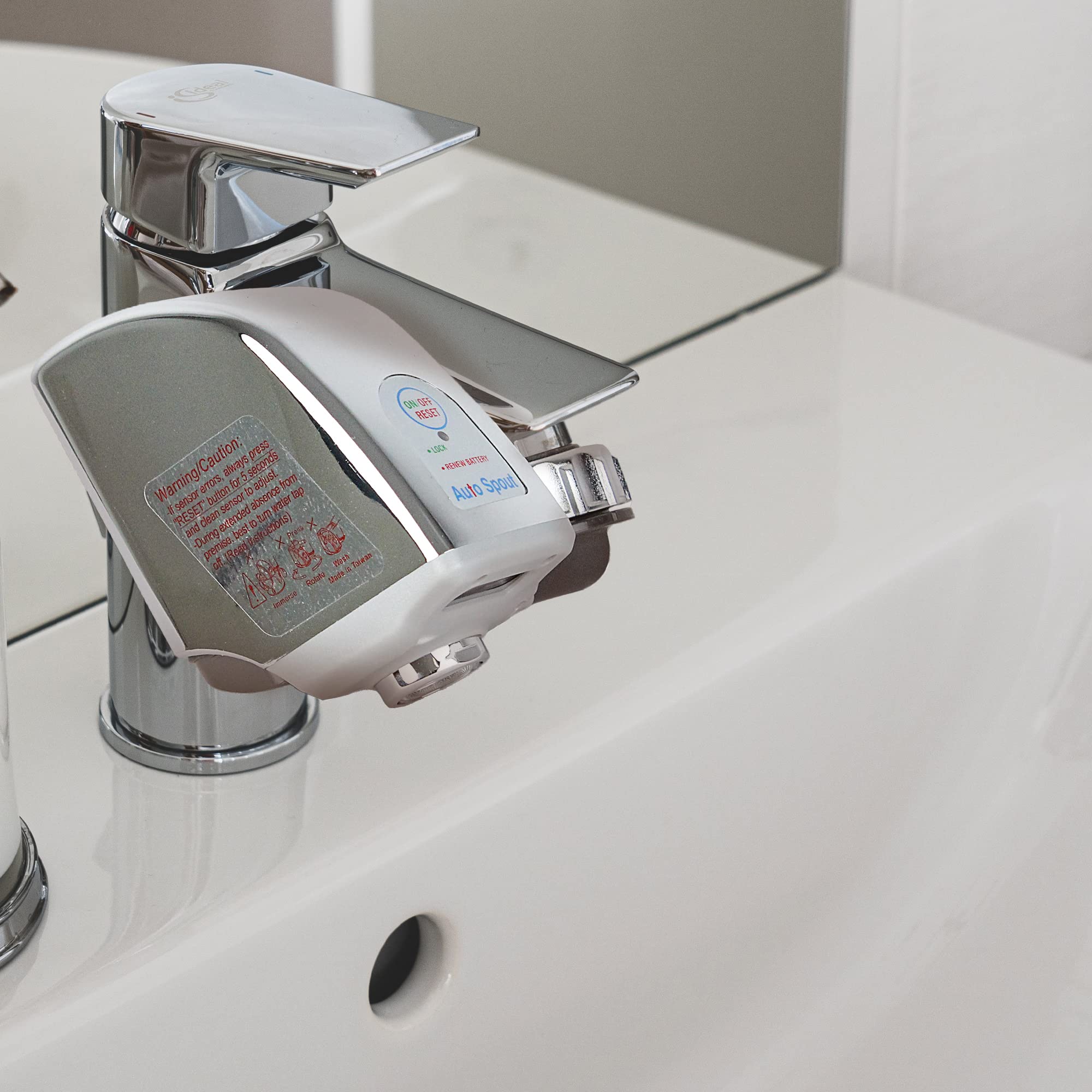 Adaptateur de robinet sans contact, Identités 817046, Facilité d'utilisation, hygiène et économie d'eau