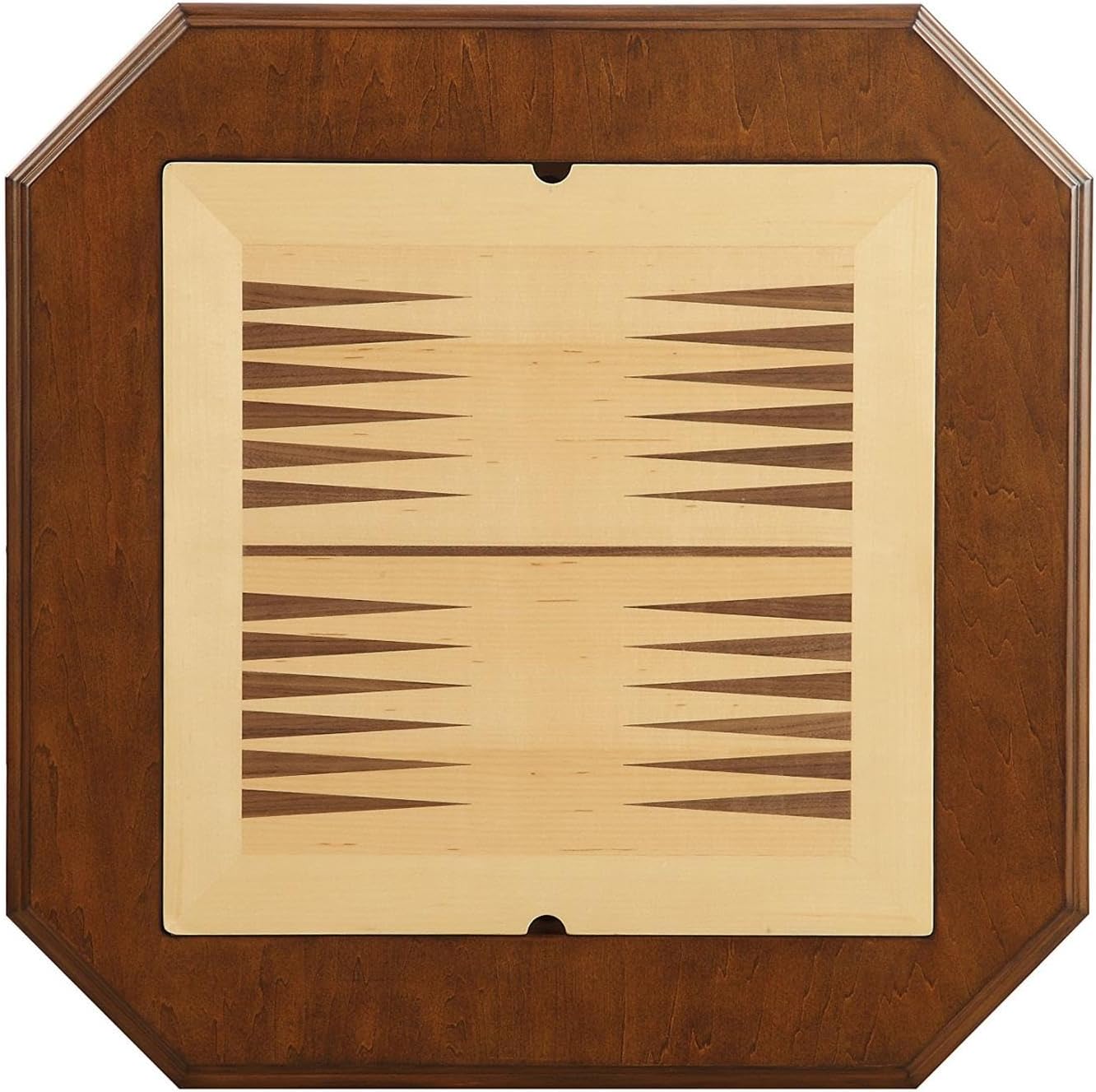 Acme Bishop 1-Drawer Wooden Game Table in Cherry