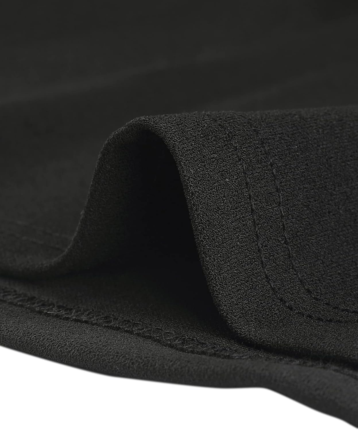 Allegra K Women's Round Neck Heart Dots Sheer Blouse Long Mesh Sleeve Top - Image 6