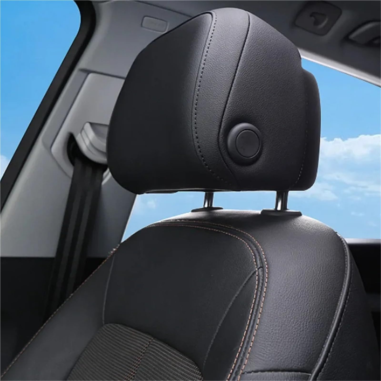 Do A6 2006-2023 Zagłówek Samochodowy Pod Szyję Poduszka Podtrzymująca Głowę Regulowany Zagłówek Car Seat Headrest(Front row 1pcs)