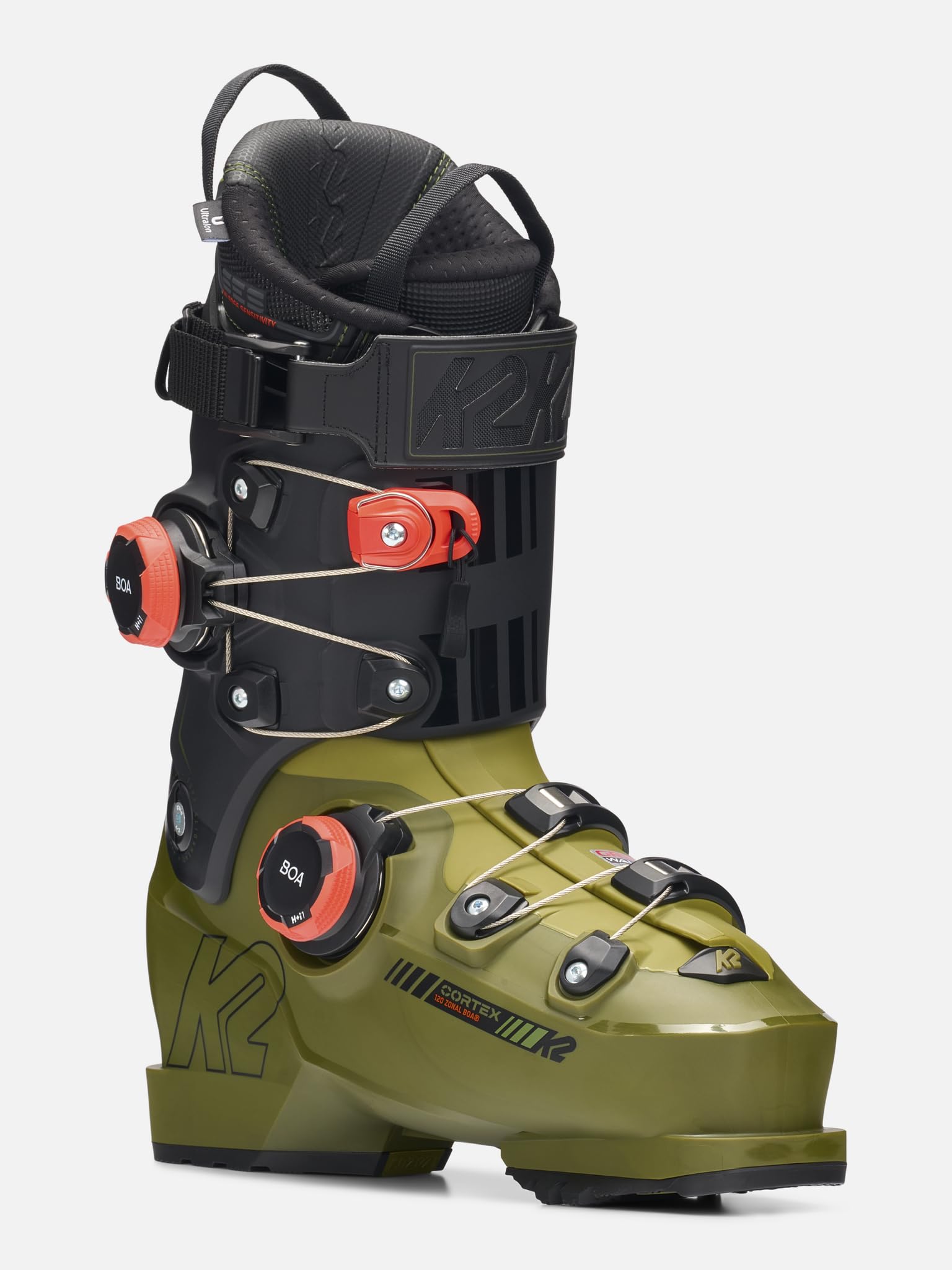 K2 - Chaussures De Ski Cortex 120 Zonal Boa Vert Homme - Homme - Taille 120 - Vert