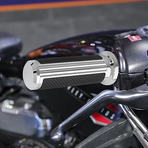 Miniatura 7 de Empuñaduras de manillar con control electrónico del acelerador para manillar de 1 pulgada / 0.984 in, aptos para Harley Touring Road Glide Road King