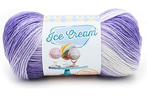 Lion Brand Tangled Delights Ice Cream Yarn: A Rainbow of Softness for Your Next Project