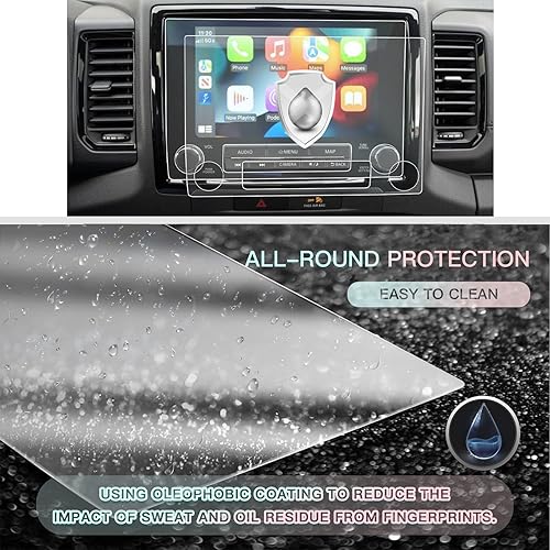 Miniatura 2 de CDEFG - Protector de pantalla mejorado para camioneta Frontier 2022 2023, protector de pantalla táctil de 8 pulgadas, láminas de navegación,