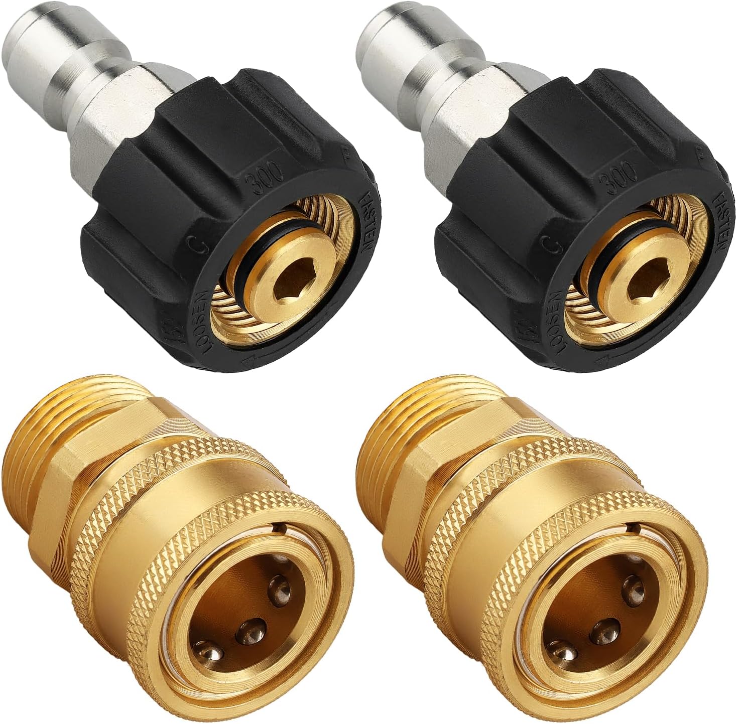 Xastro Pressure Washer Quick Connect Kit M22 14mm Female to