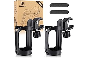 Universal Cup Holder for Bus, Stroller, Bike, and Wheelchair