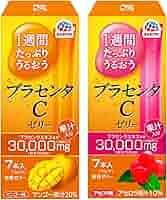 Amazon | 1週間たっぷりうるおうプラセンタCゼリーマンゴー味