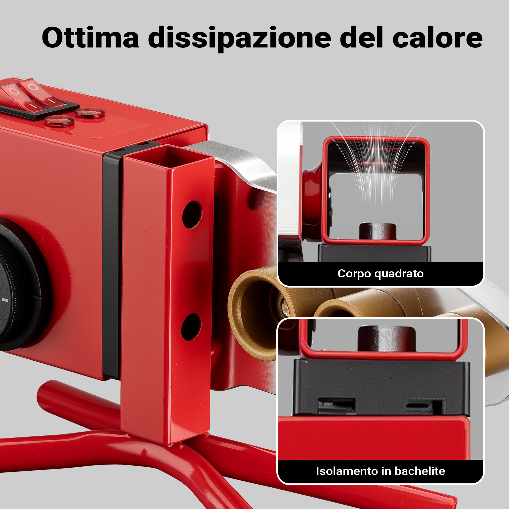 Polifusore saldatubi Saldatore a Matita per tubi strumento per saldatura tubi