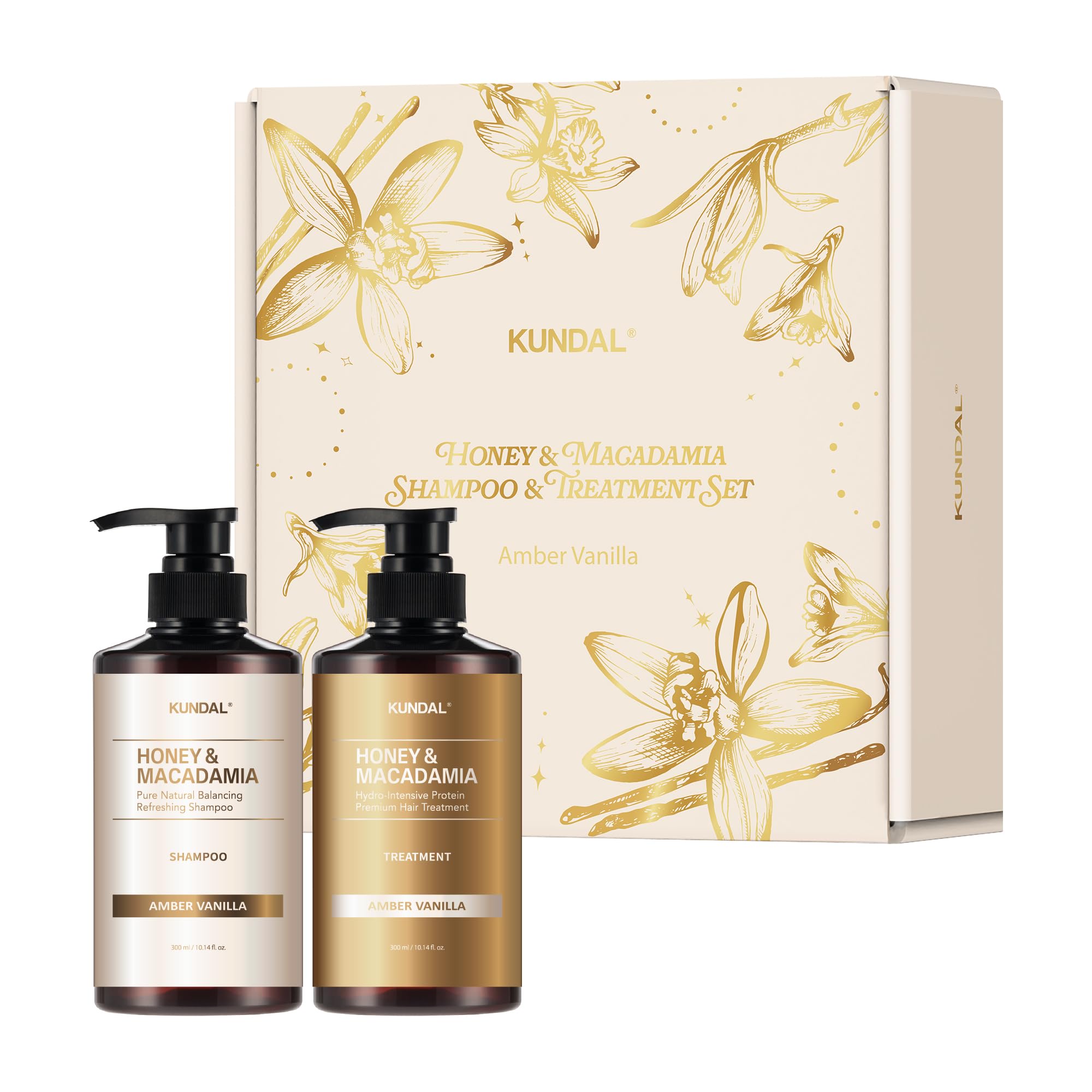 KUNDAL マカダミア&シュガー　8個セット Amazon.com : KUNDAL/Honey & Macadamia/Deep Moisture Repair Set