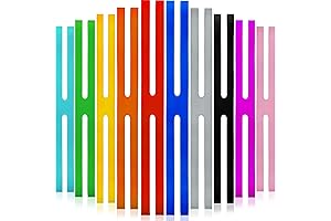 Durable 9 Inch Multipurpose H-Band Silicone Rubber Bands (20 Pieces)