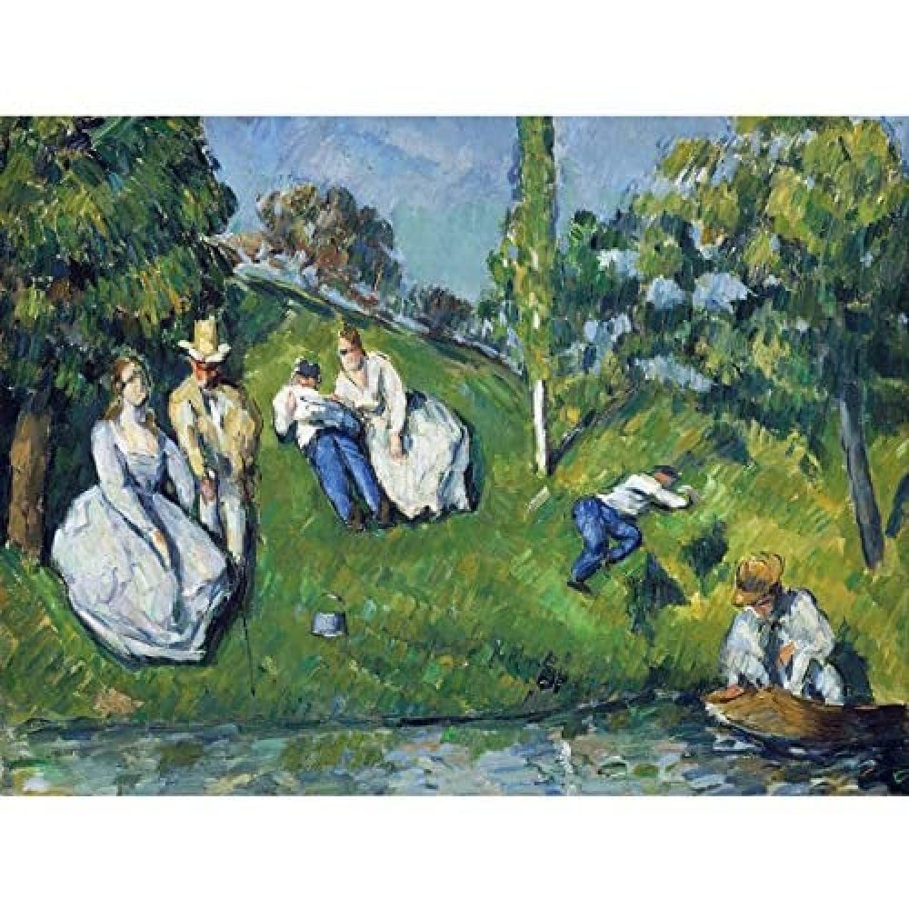 Paul Cezanne The Pond Art Print Canvas Premium Wall Decor Poster Mural