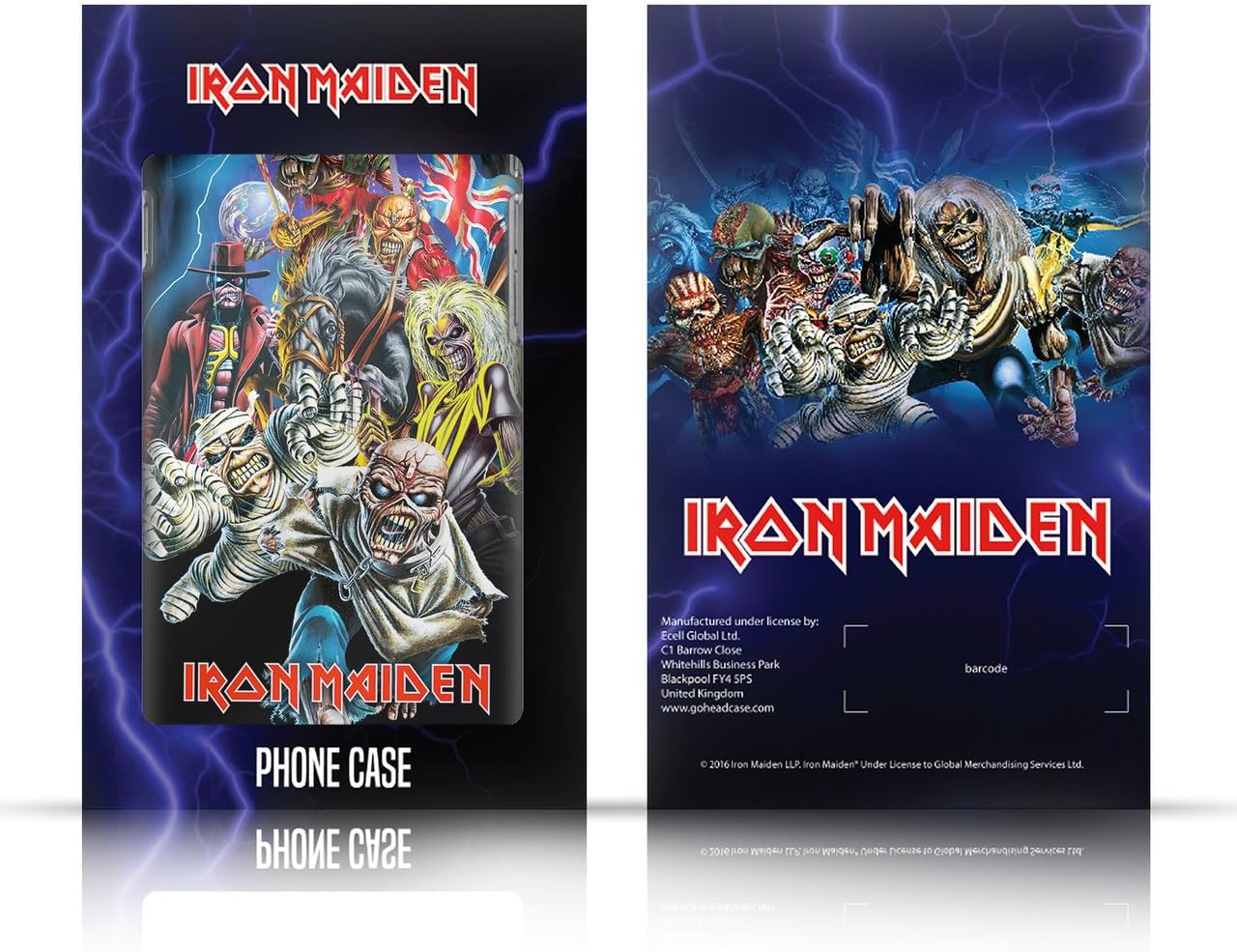 Head Case Designs Officially Licensed Iron Maiden Brave New World Album Covers Gel Case [Military Grade Protection] Compatible with Samsung Galaxy A06 4G / 5G
