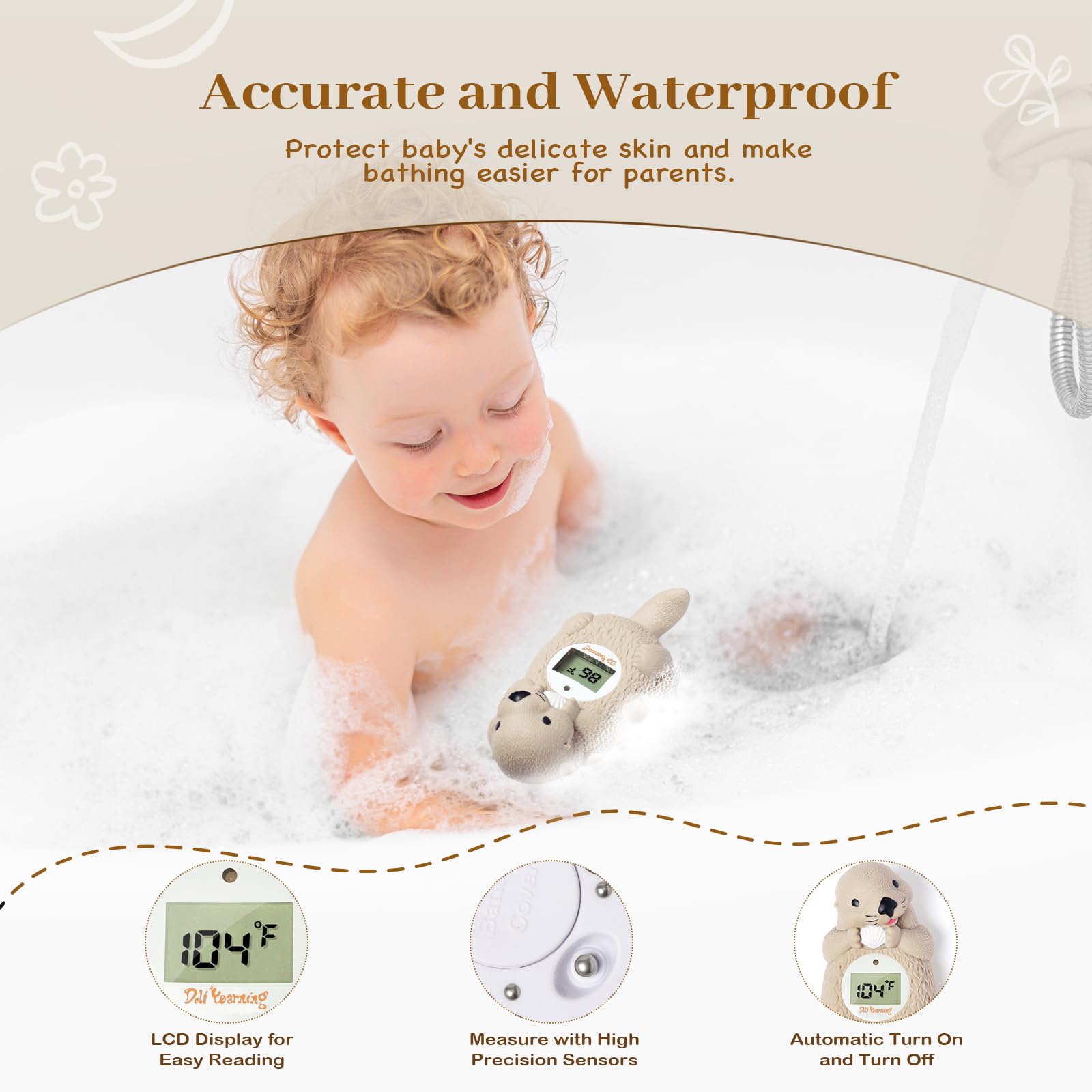 termometro per vasca da bagno, bagno per bambini Essentials