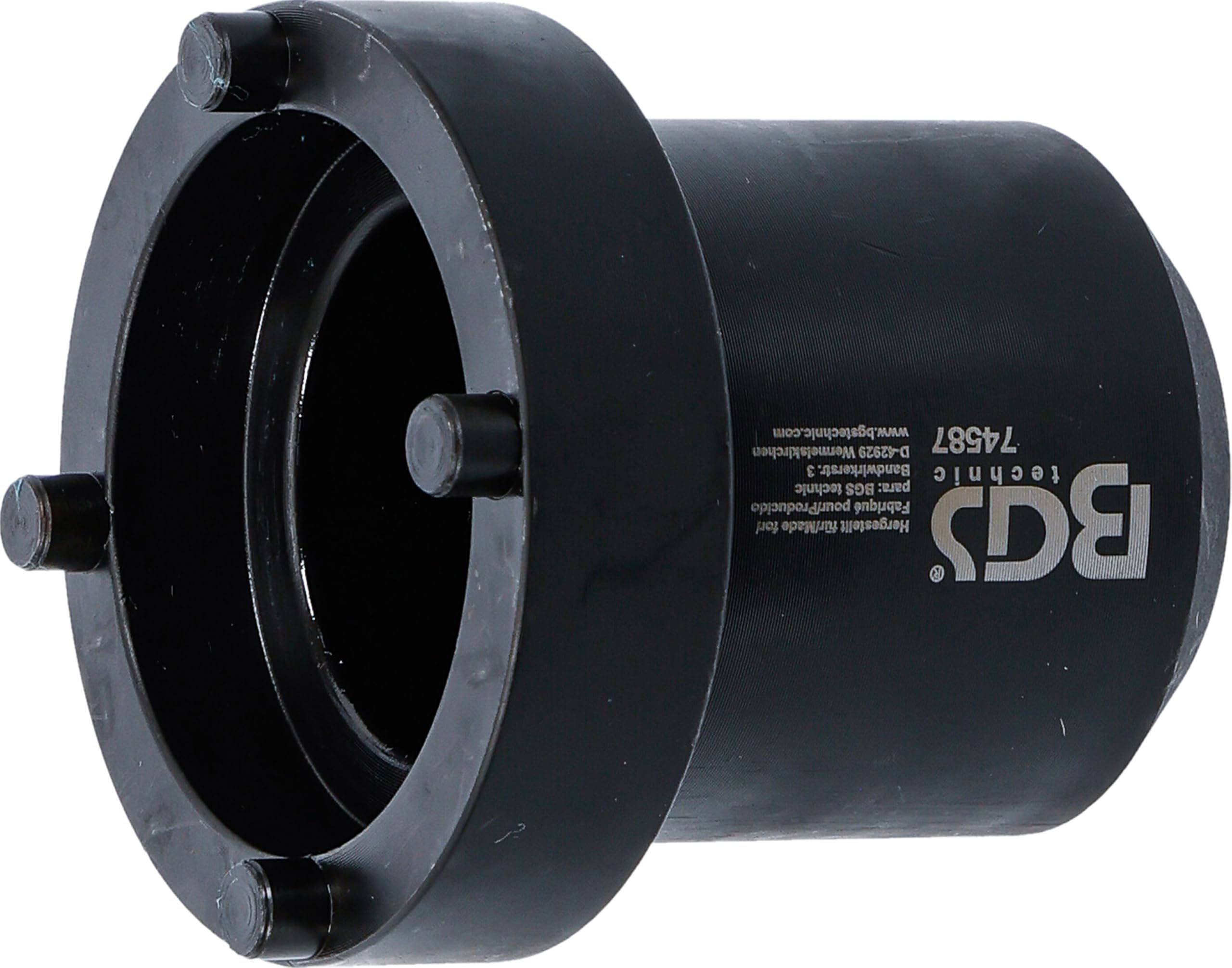 BGS 74587 | Llave de almenada para eje delantero | pines en el exterior | para Suzuki