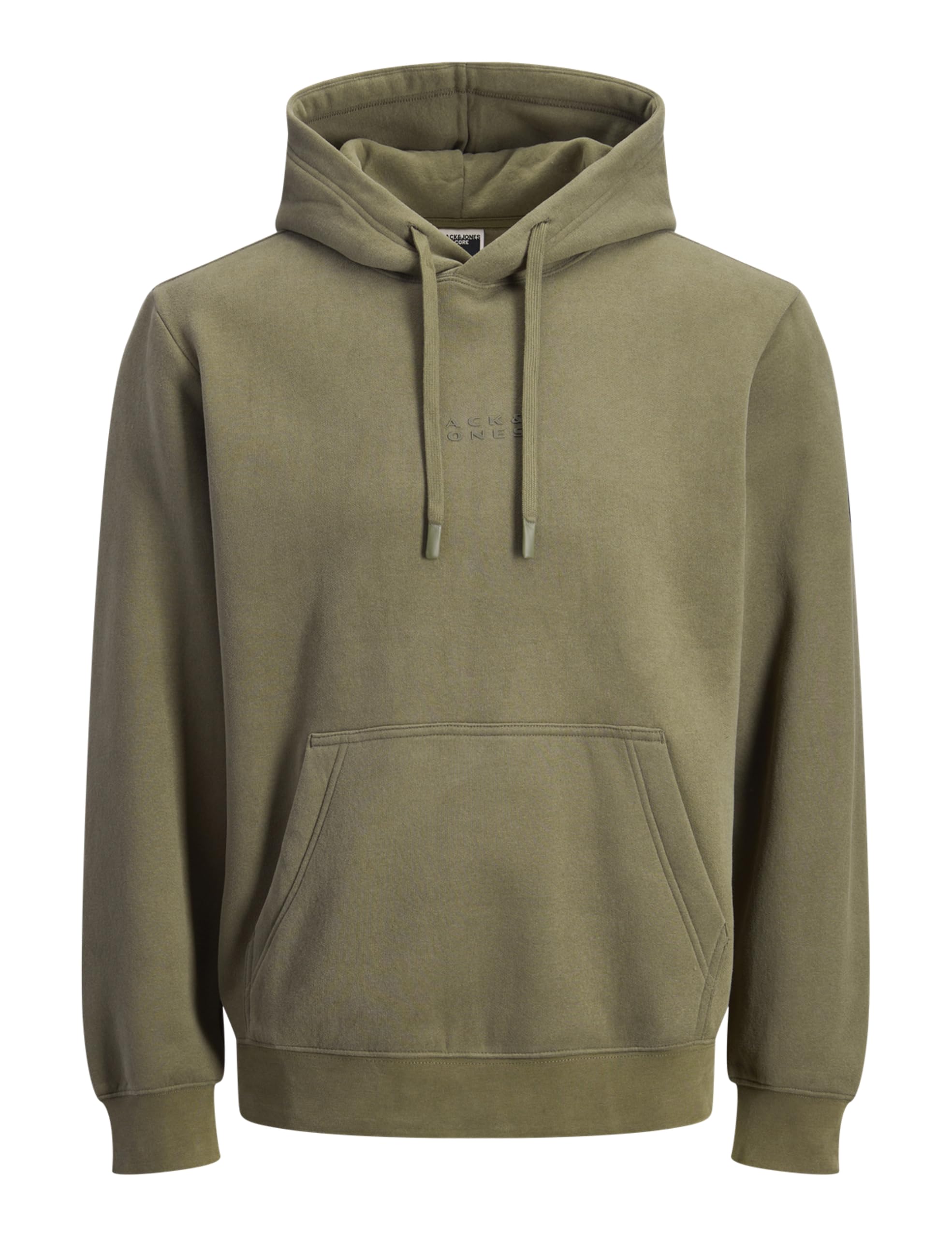 Jack & Jones Men's Hoodie - Green - 2XL