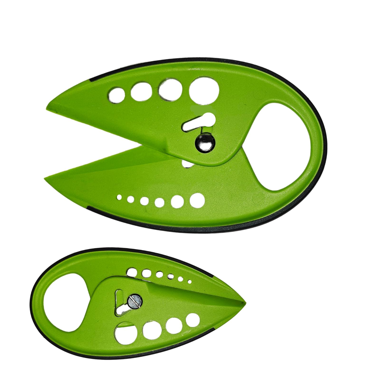 Herb Stripper, Herb Cutter, 10 holes Kitchen Herbs Leaf Stripping Tool, Adjustable and Lockable Cutter Blade, Peeler for Kale, Collard Greens, Thyme, Basil, Rosemary, Herb Stripper/Cutter