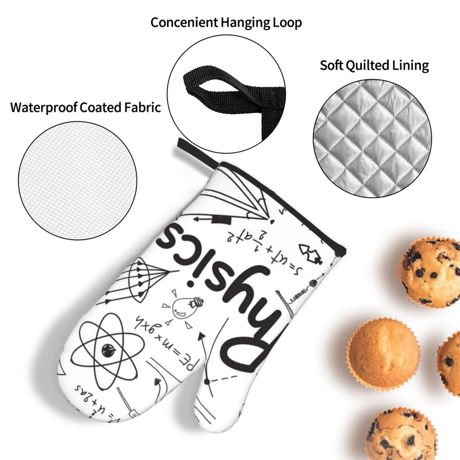 Guanti Da Forno In Silicone, Guanti Da Forno Flessibili Resistenti Al Calore A 500 Gradi 68663913 - Foto 14