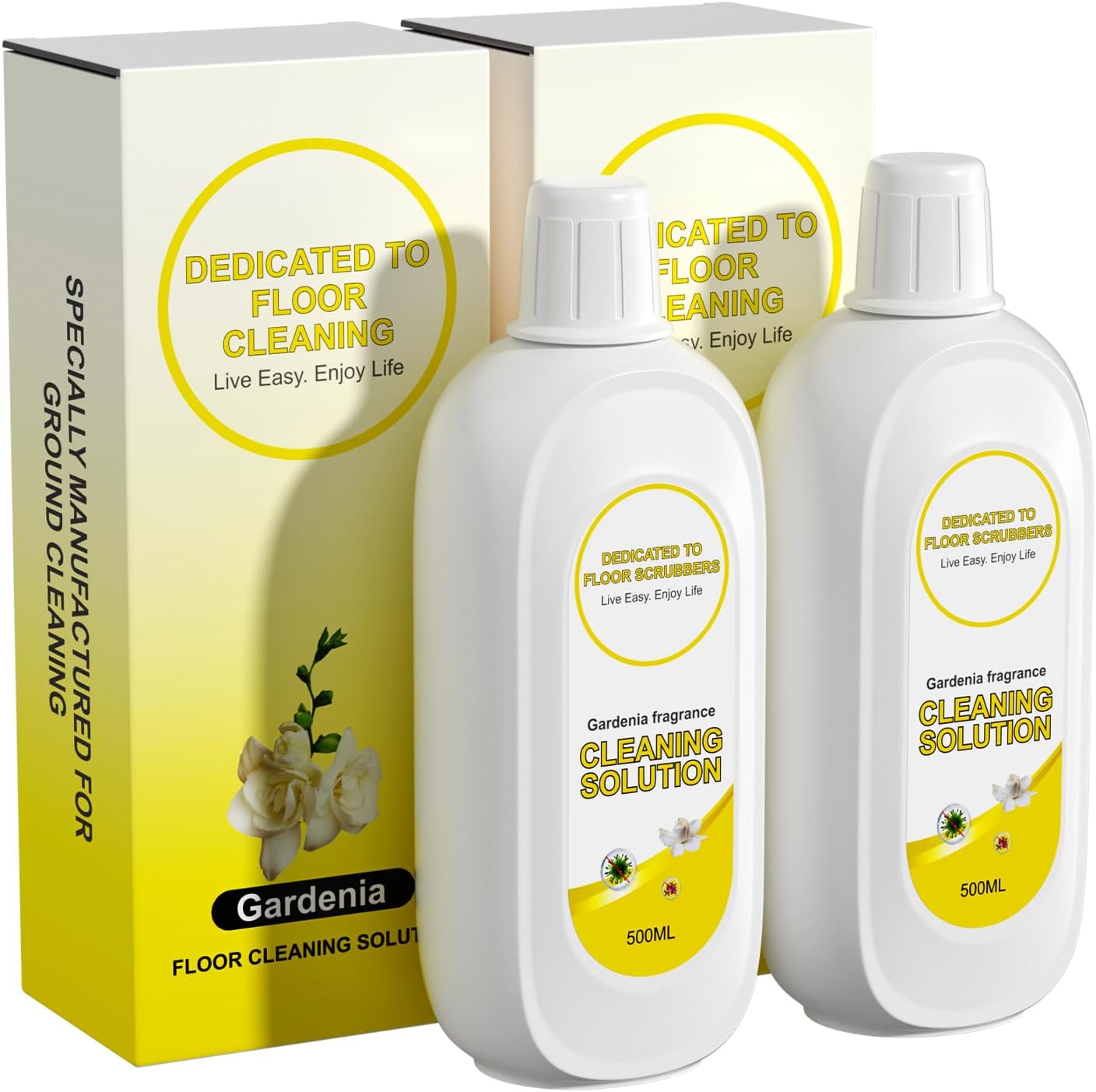 Floor Cleaning Solution Compatible With Tineco, Deep Cleans for Multiple Hard Floors, Suitable With All Robot Vacuums with Mopping and Cordless Wet/Dry Vacuum Mop (Gardenia 2 Bottle) Floor Cleaning Solution Compatible With Tineco, Deep Cleans for Multiple Hard Floors, Suitable With All Robot Vacuums with Mopping and Cordless Wet/Dry Vacuum Mop (Gardenia 2 Bottle)