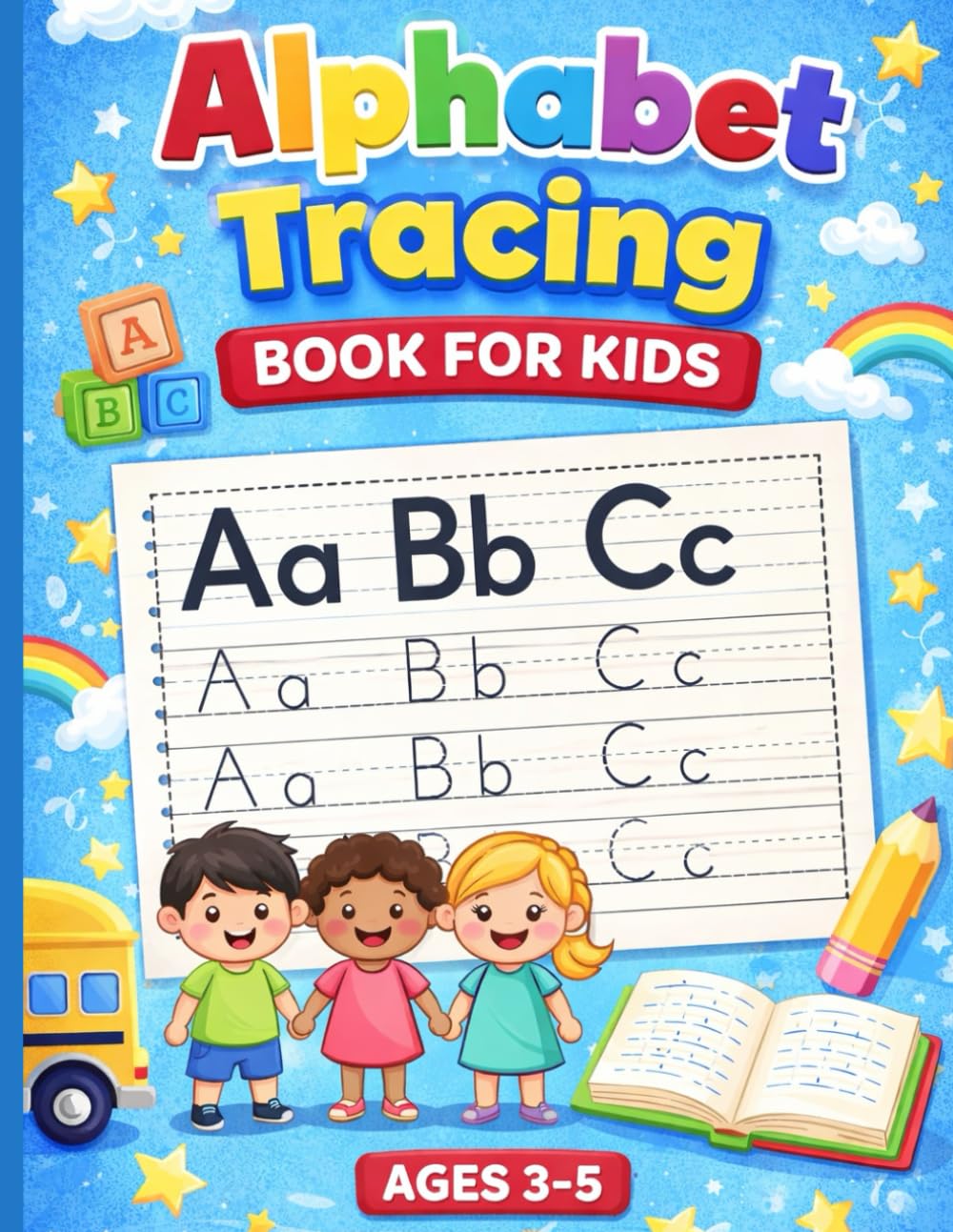 Alphabet Tracing Book for Kids – Volume 2