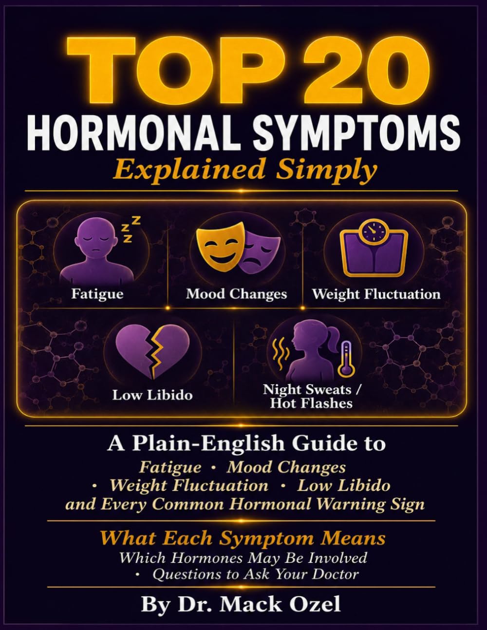 Top 20 Hormonal Symptoms Explained Simply: A Plain-English Guide to Fatigue, Mood Changes, Weight Fluctuation, Low Libido, and Every Common Hormonal Warning Sign — What Each Symptom Means.