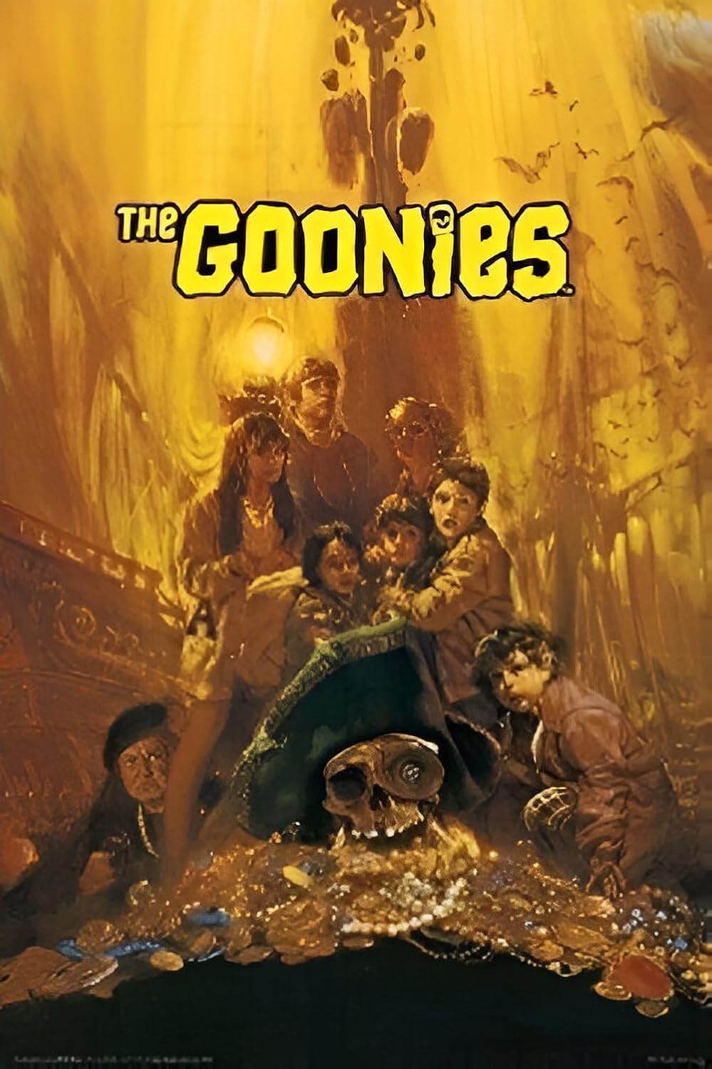 buyartforless BUY ART for LESS Officially Licensed The Goonies Movie Art Poster - 24 x 36 Inch - Decorative Print - Poster Paper - Ready to Frame