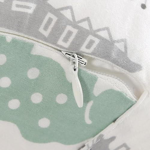 Miniatura 6 de LiveGo Almohada de lactancia para lactancia materna y biberón, almohada de espuma viscoelástica triturada con súper apoyo, correa de cintura