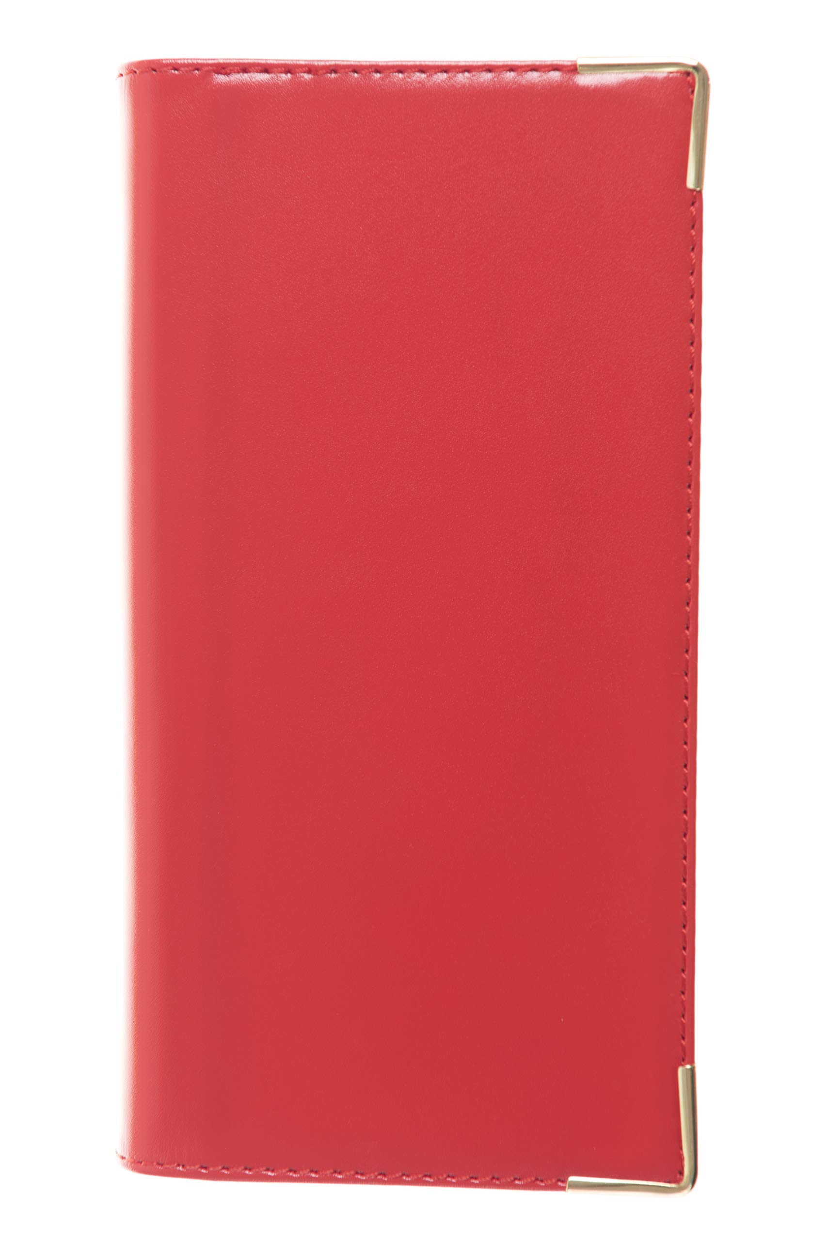 The Economist Diaries 2024 Diary And Business Planner - Day A Page Desk Diary With Luxury Leather Cover Red Office