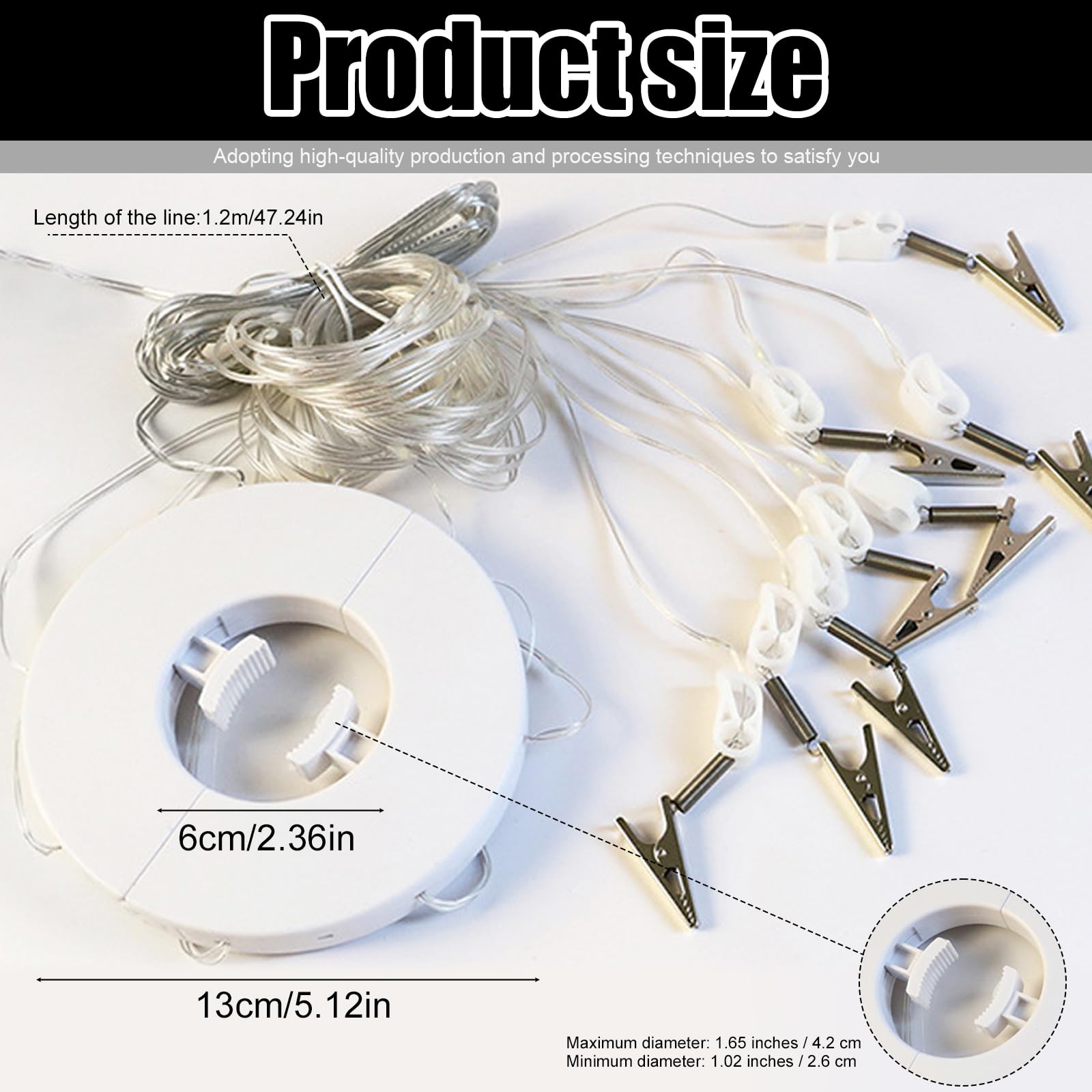 PORFOYO Iluminación para sombrilla con mando a distancia, 104 LED, 8 modos, impermeable, para luces de jardín y tiendas de campaña