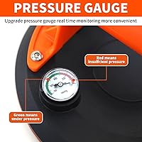 Vista 4 de TILER Levantador eléctrico de succión de 8 pulgadas, elevador de panel de ventosa al vacío para levantar vidrio, azulejos, parabrisas automático