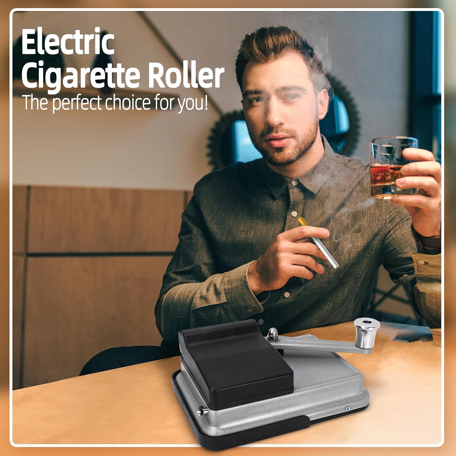 8-Millimeter Caliber Metal Cigarette Machine