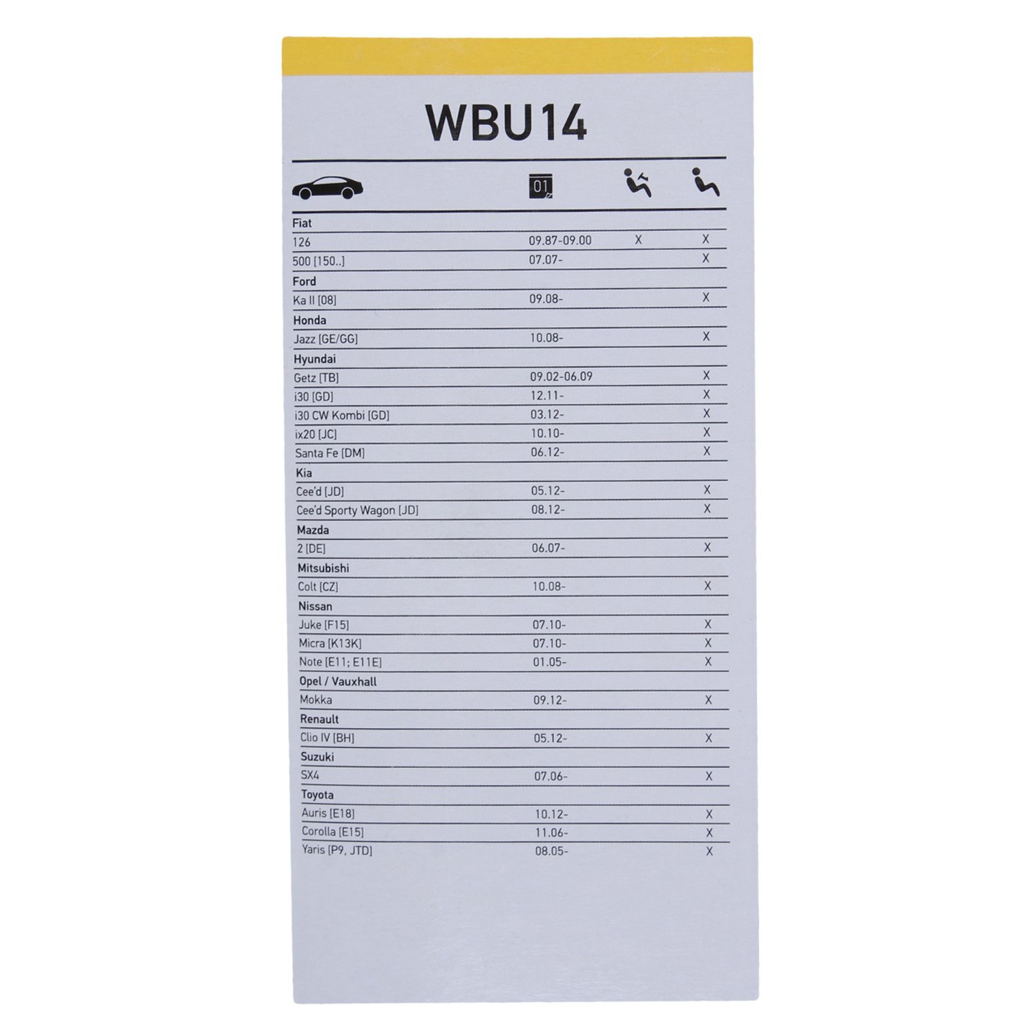 9XW 197 765-201 HELLA Dynablade WBU 20 Tergicristalli 500 mm anteriore, Senza telaio | Inserisca subito un ordine