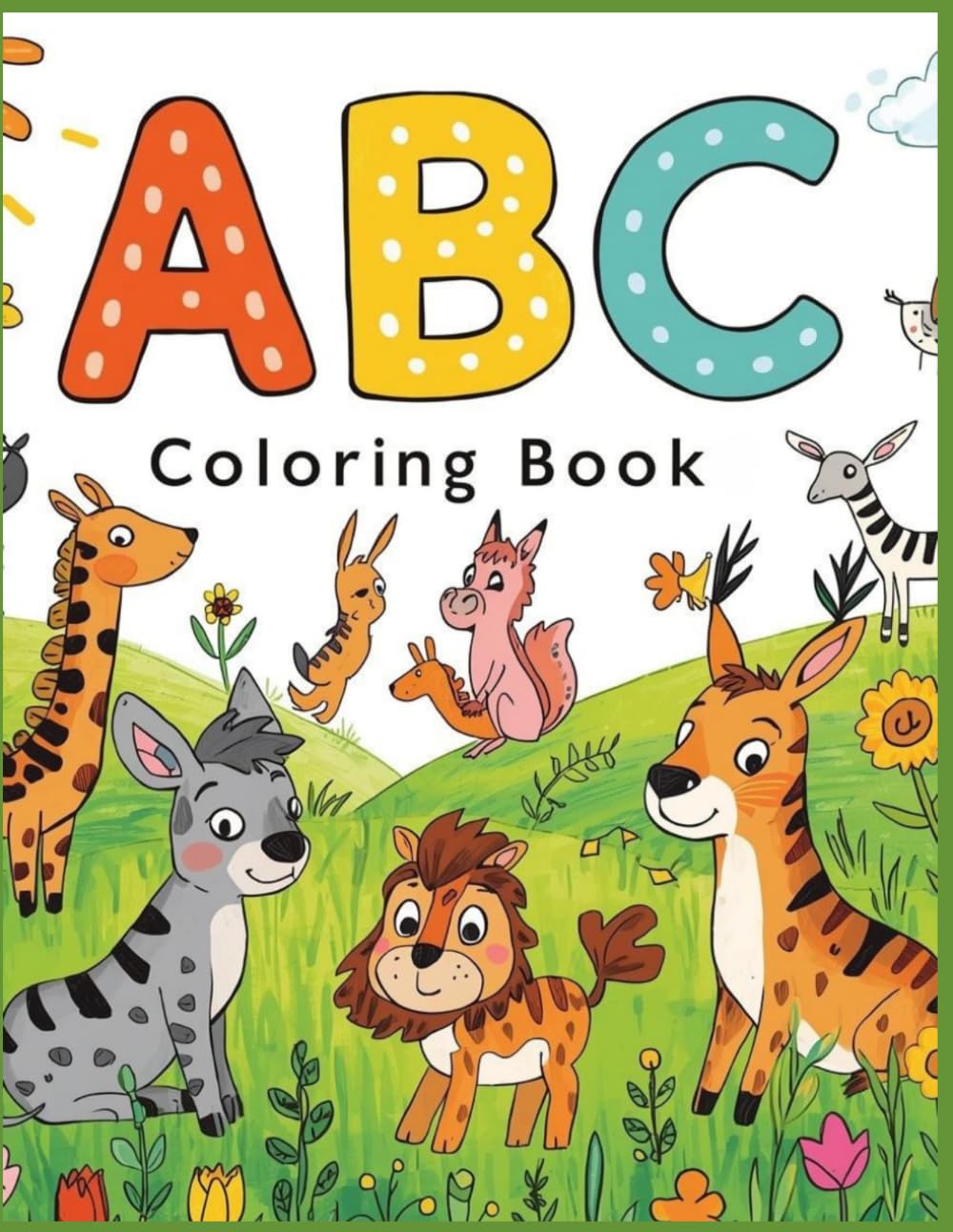 ABC Coloring Book for Toddlers Ages 2–5: A Fun Alphabet Coloring and Tracing Book for Kids