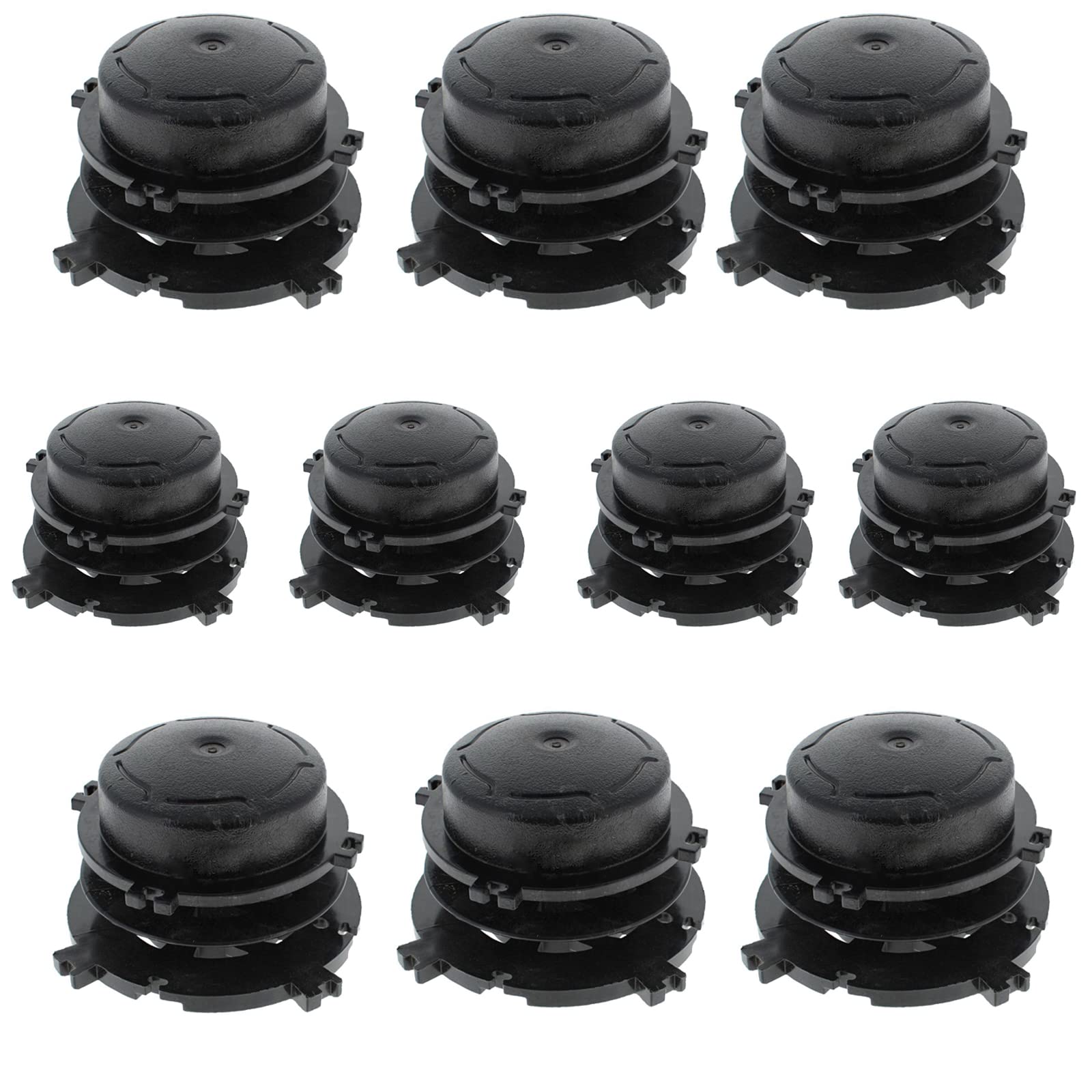 DAZZLEEX Lot de 10 têtes de gazon compatibles avec Stihl 36-2 46-2 56-2 4003 3001 40037133001