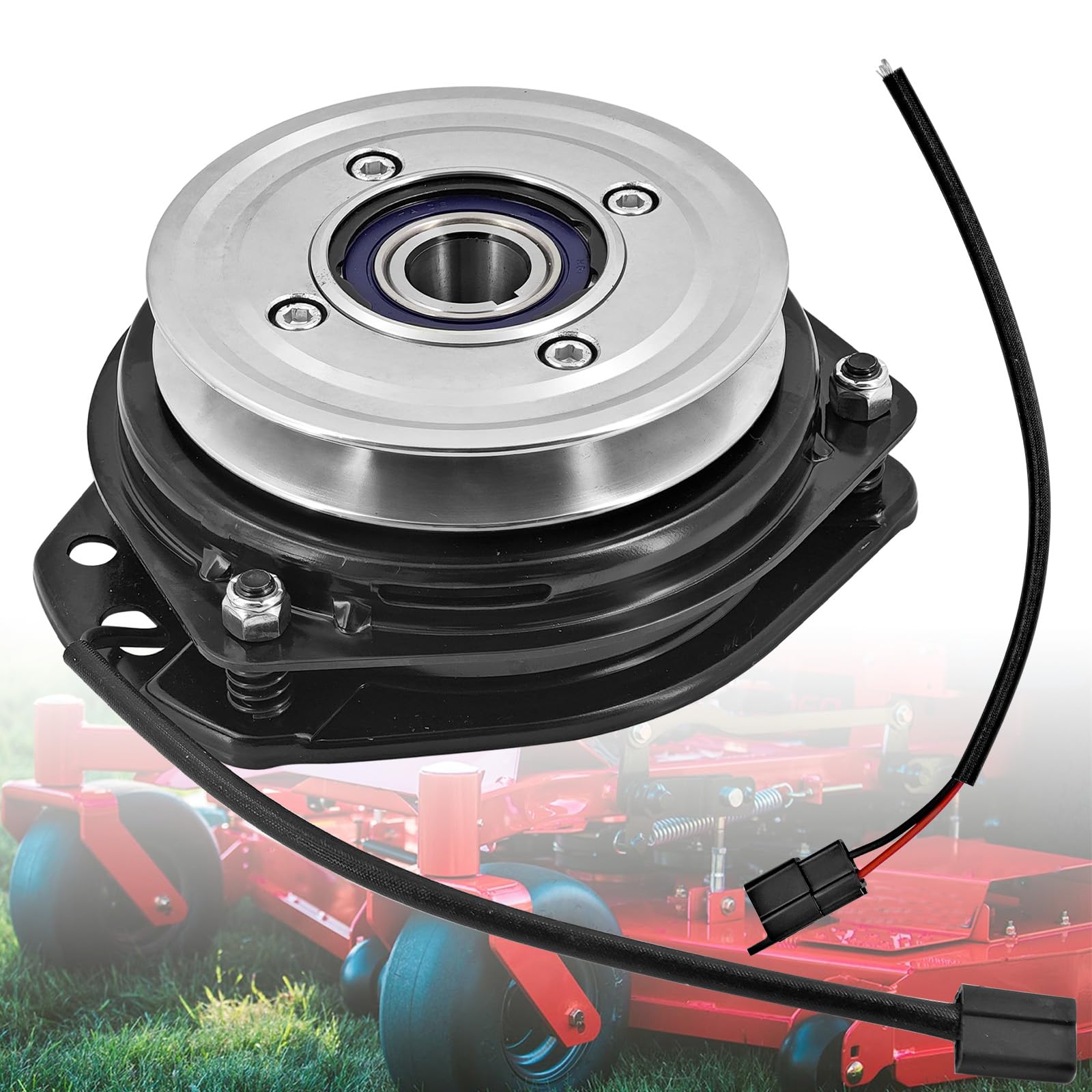 00447100 - Embrague eléctrico PTO compatible con cortacésped Gravely Mower Pro-Turn XDZ Series Pro-Master Modelos de repuesto para Ogura GT3.5-VP01R 15776